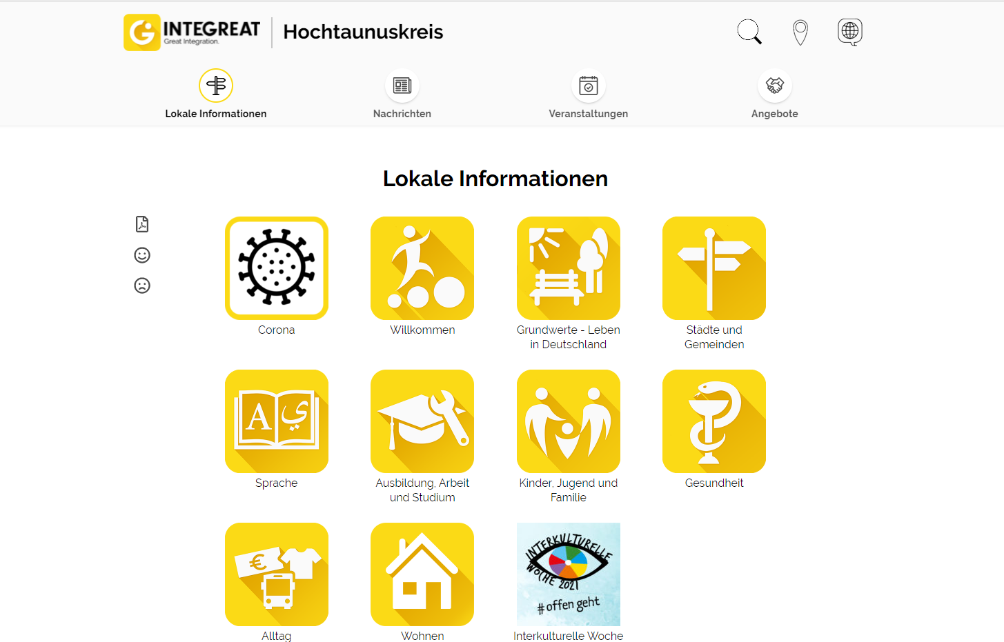 Read more about the article HTK:  Ein Jahr „Integreat-App” im Kreis – Online-Plattform für Zugewanderte feiert Geburtstag