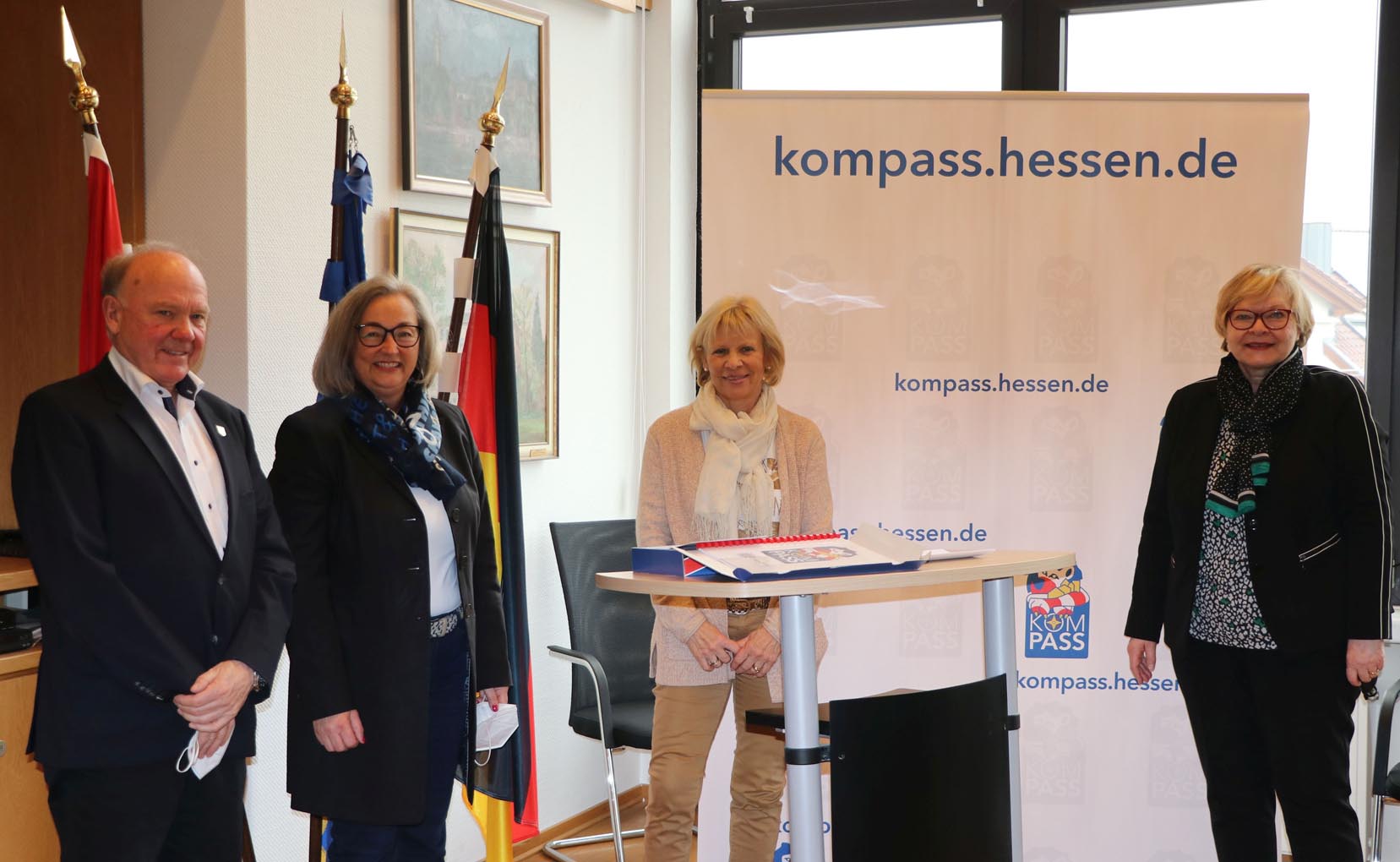 Read more about the article Liederbach: Gemeinde gehört jetzt zu den KOMPASS-Kommunen