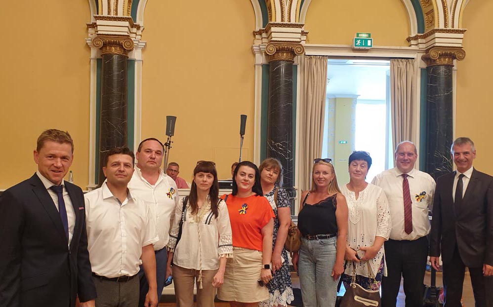 Read more about the article RTK: Delegation aus der Ukraine besuchte den Kreistag