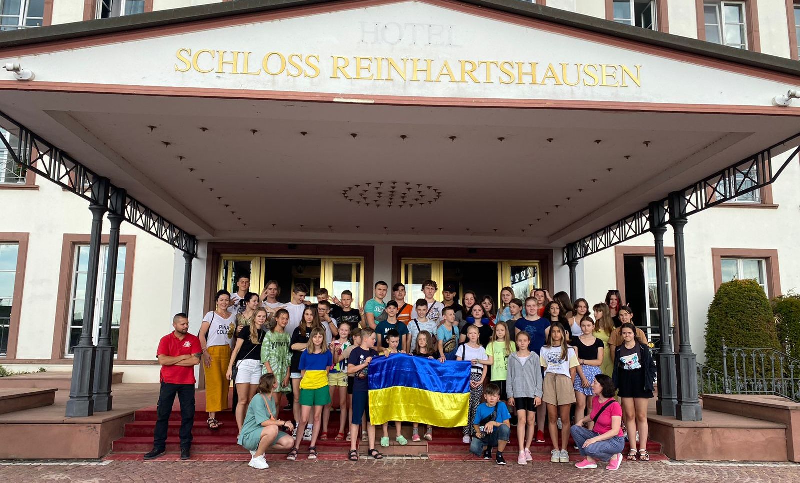 Read more about the article RTK: Ukrainische Kinder übernachten im Schloss Reinhartshausen
