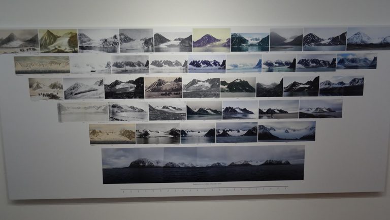 "Time Series of all Glaciers in Magdalenefjorden, Svalbard 1818-2016" von Tyrone Martinsson.