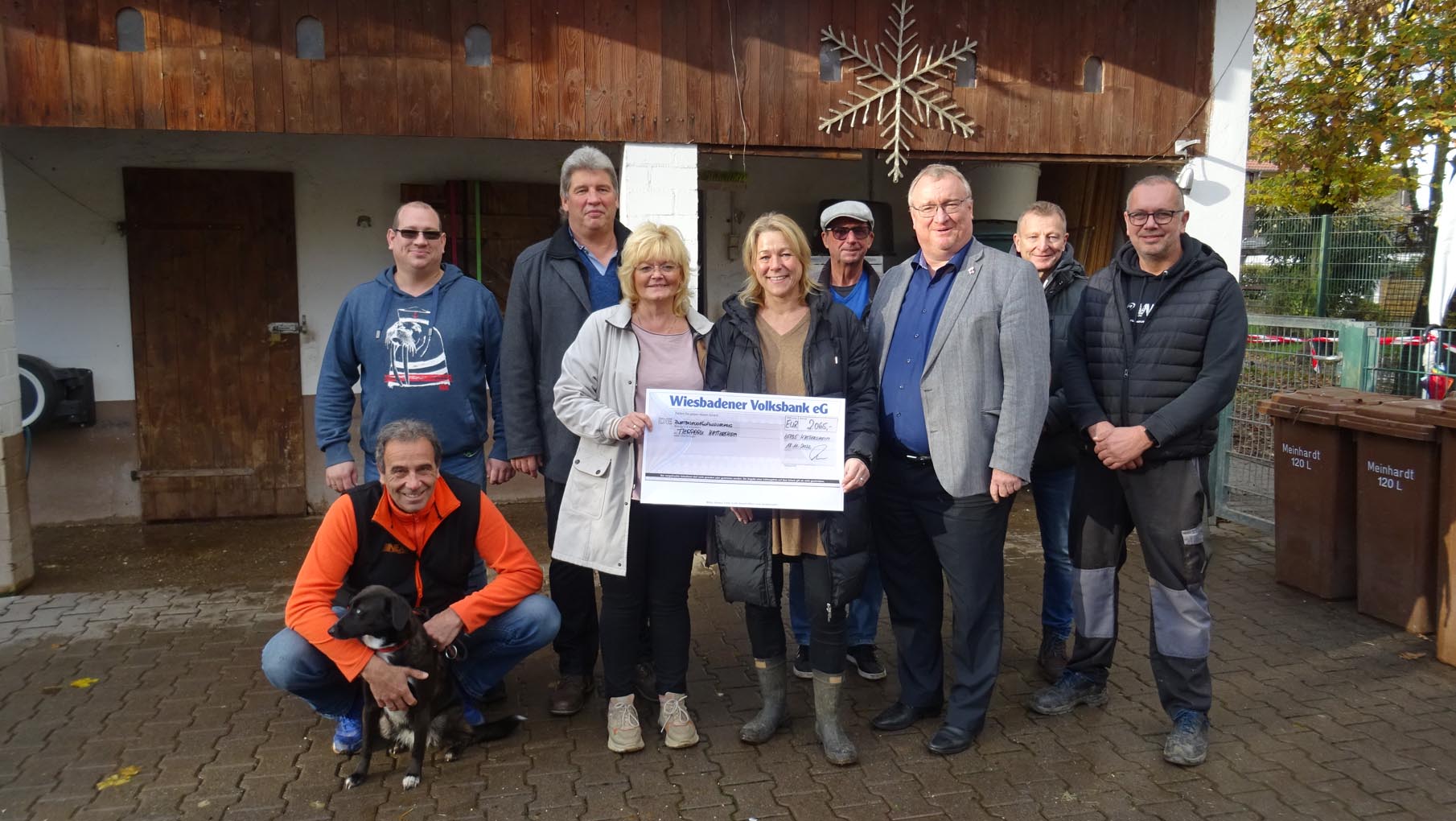 Read more about the article Hattersheim: Tierpark freut sich über großzügige Spenden