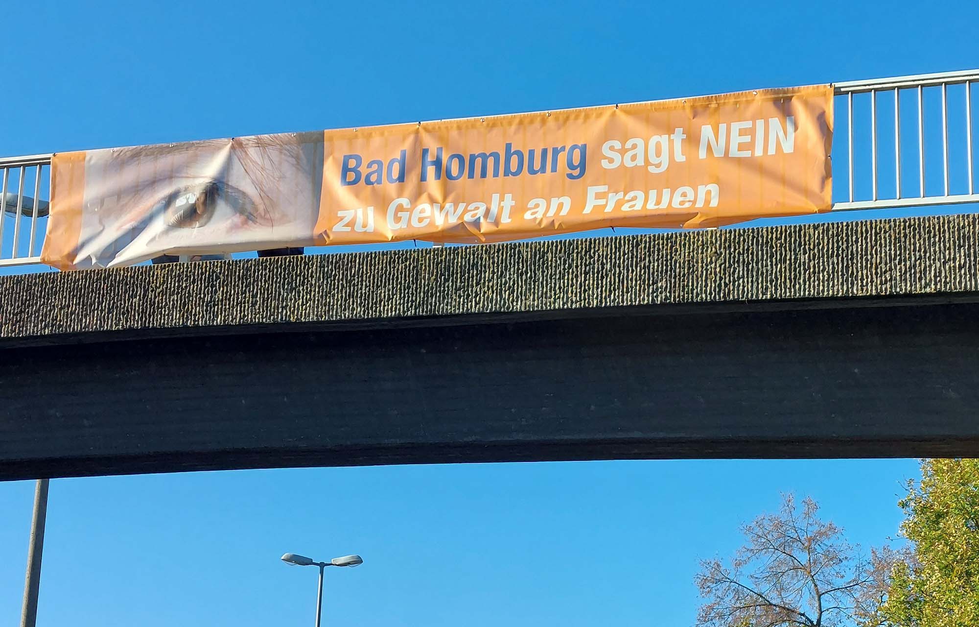 Read more about the article Bad Homburg: Stadt sagt NEIN zu Gewalt gegen Frauen
