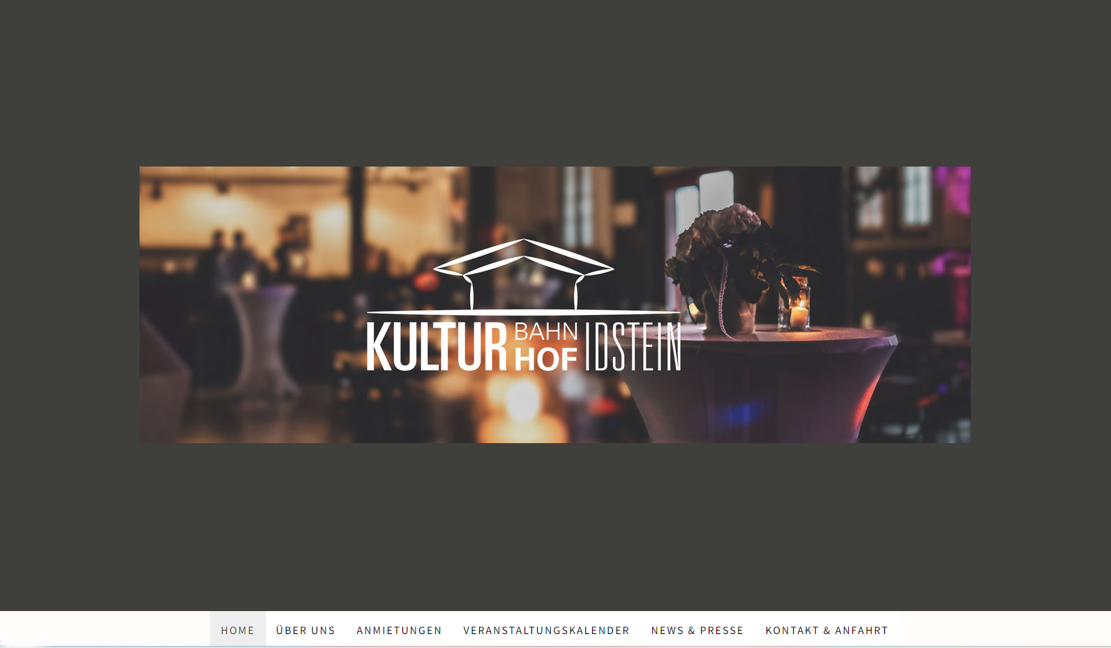 Read more about the article Idstein: Kulturbahnhof Idstein zeigt sich mit anderen Seiten – Homepage und Programmflyer im neuen Corporate-Design