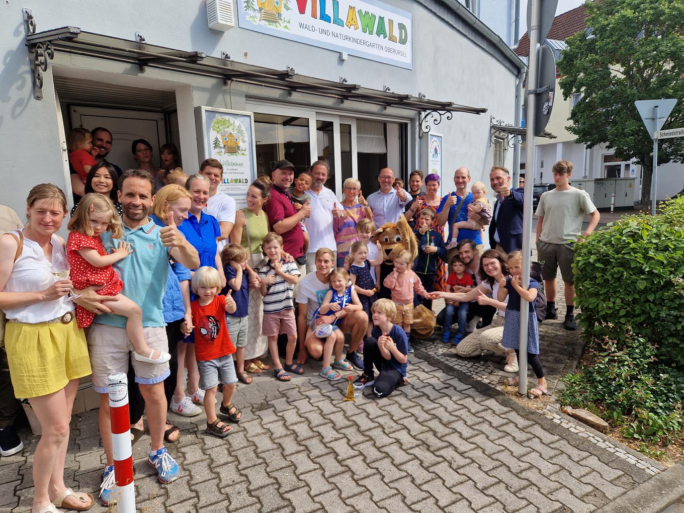 Read more about the article Oberursel: Lions Club Oberursel unterstützt Wald- und Naturkindergarten VillaWald