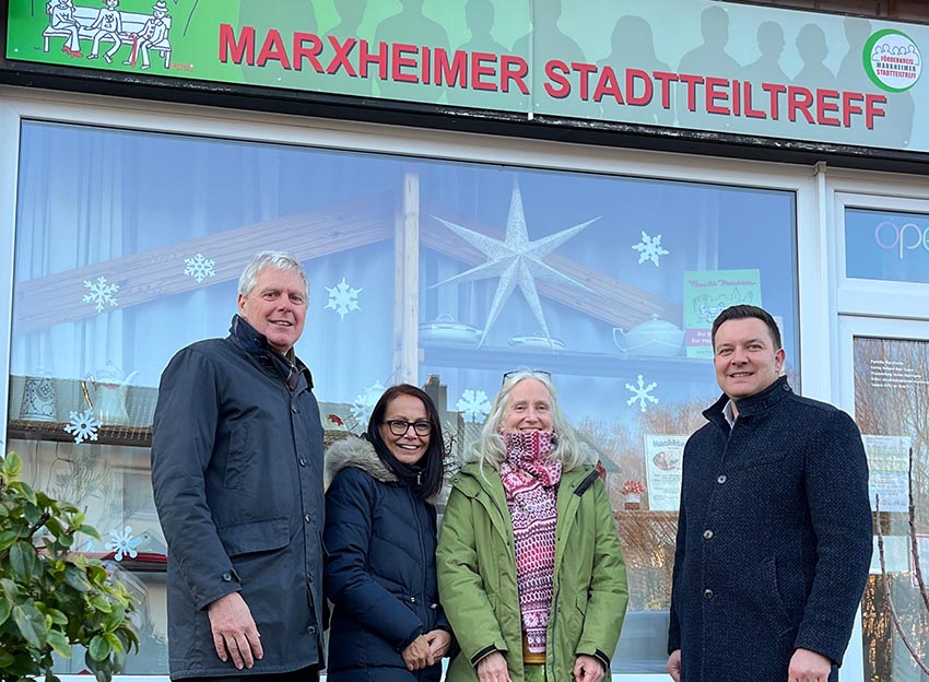 Read more about the article Hofheim: Marxheimer Stadtteiltreff freut sich über Zuwendung