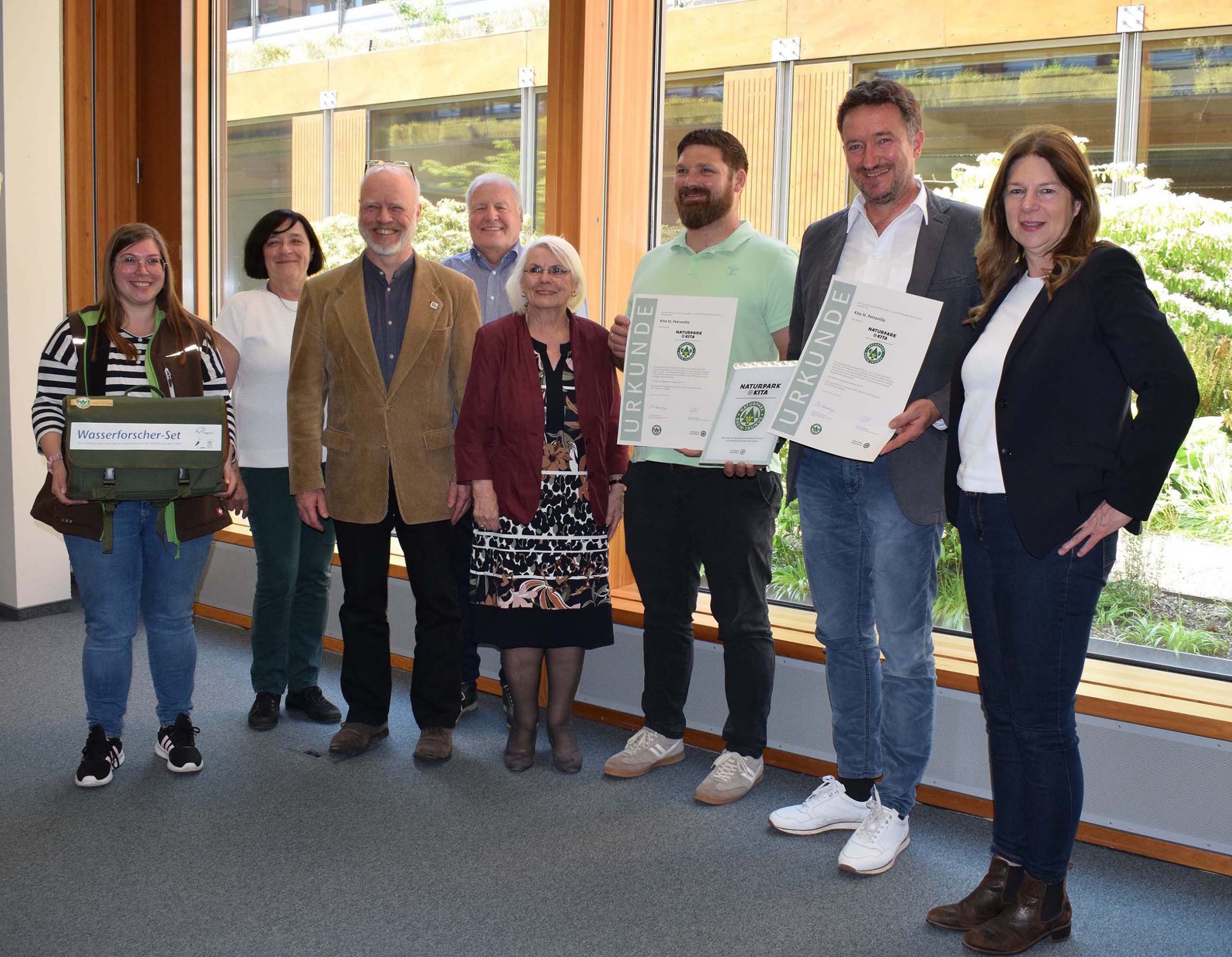 Read more about the article Rhein-Taunus: Die Auszeichnung zur Naturpark-Kita ist für die Kita St. Petronilla nur ein Etappensieg