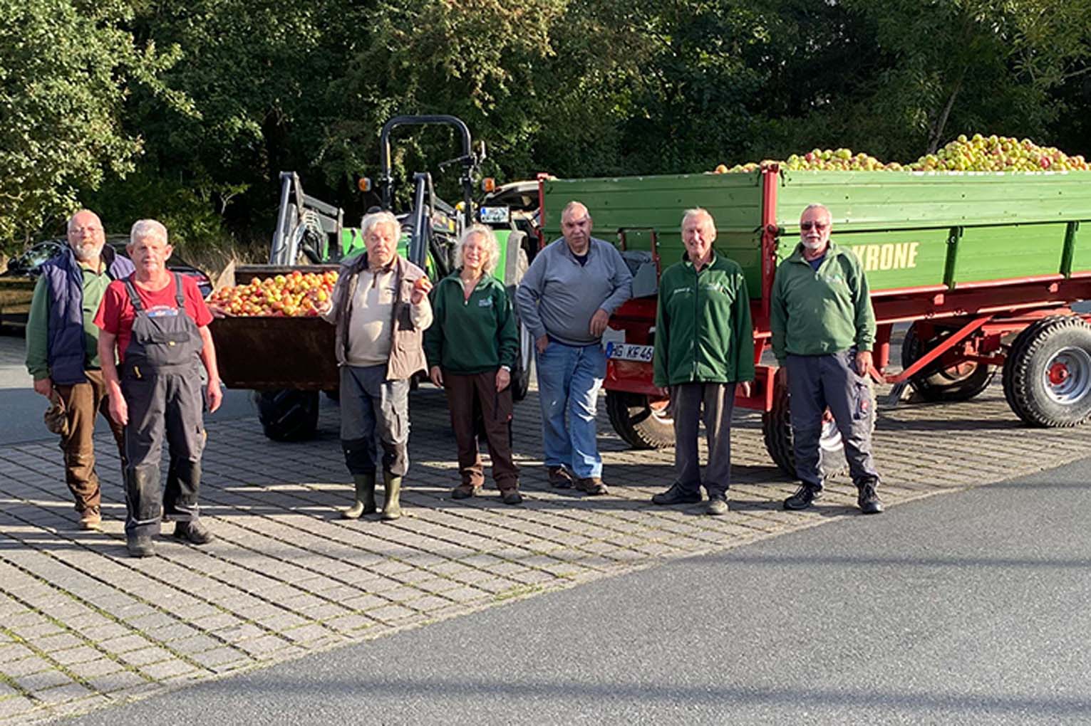 Mehr über den Artikel erfahren Bad Homburg: Apfellese im Kirdorfer Feld hat begonnen – Apfelfest steht bevor