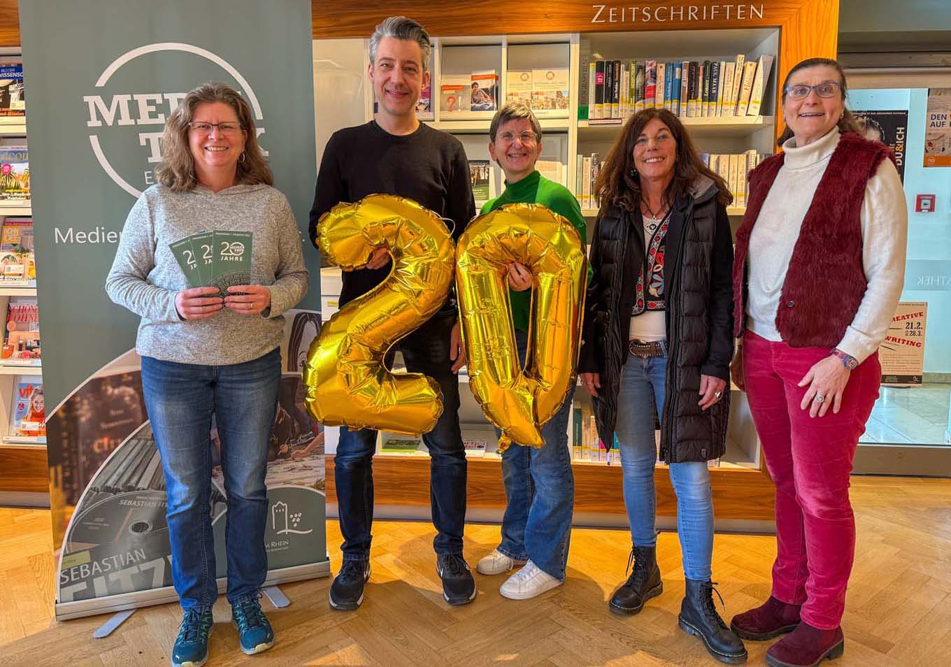 Mehr über den Artikel erfahren Eltville: Mediathek feiert 20-jähriges Bestehen – Buntes und kostenfreies Programm im Jubiläumsjahr 2025