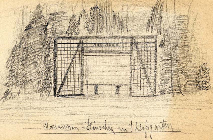 Mehr über den Artikel erfahren Bad Homburg: Wer hat Erinnerungen zur Mariannenlaube im Schlosspark?