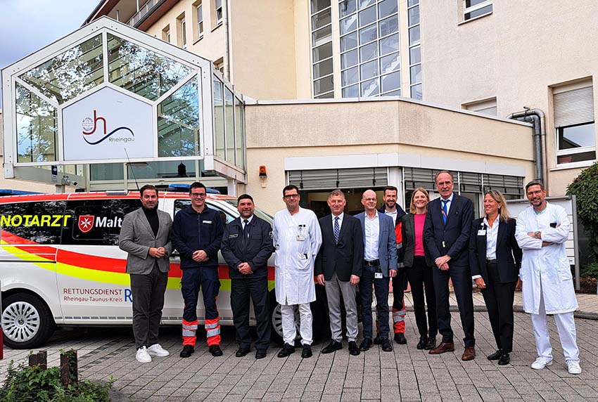 Mehr über den Artikel erfahren RTK: Mehr Notärzte, kürzere Wege – Kreis baut Notfallversorgung im Rheingau aus