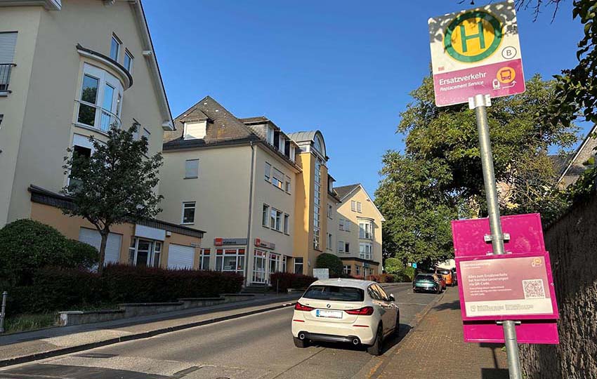 Mehr über den Artikel erfahren Eltville: Sichtbare Zeichen – Streckensperrung der Bahn beginnt nächste Woche