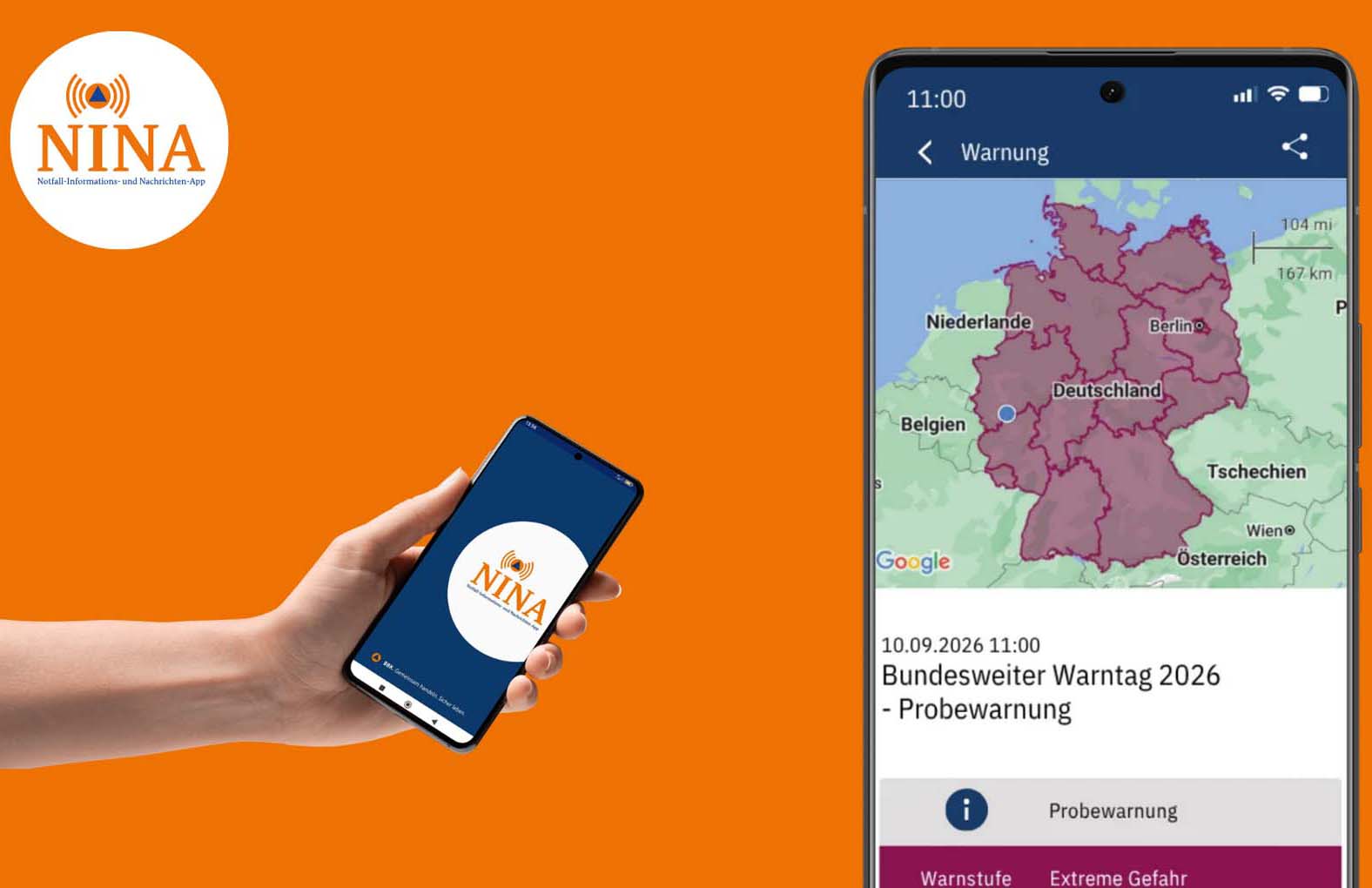 Mehr über den Artikel erfahren Überregional: Positive Bilanz zum Bundesweiten Warntag 2026